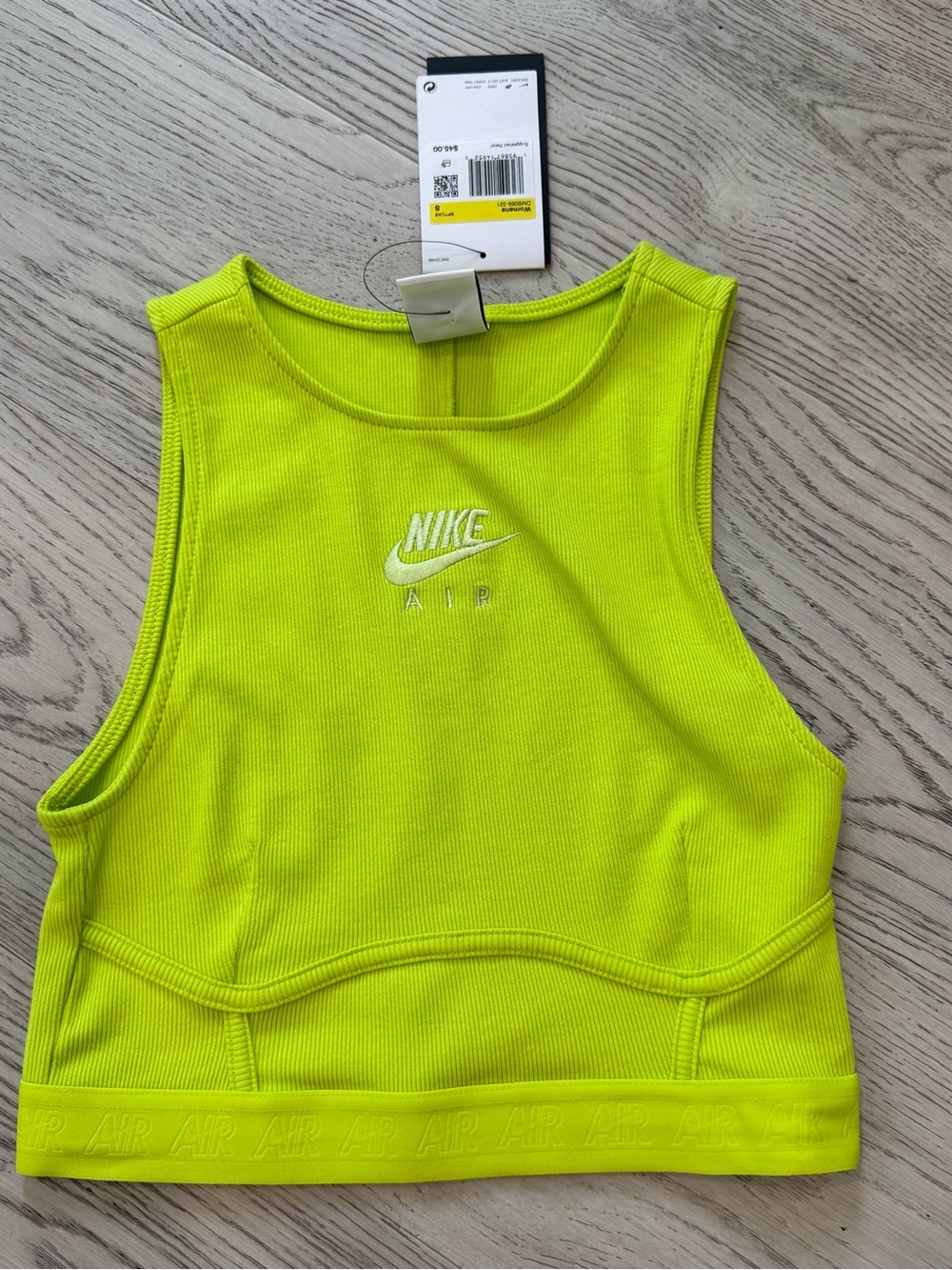 Nike Neon Workout Tank NWT